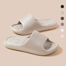 코지드림 푹신한 거실 실내화 구름 슬리퍼 층간소음 미끄럼방지, 1개, 아이보리