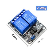 아두이노 PLC 자동화 장비 제어용 릴레이 모듈 옵토커플러 출력 1 2 4 6 8 16 웨이 5V 12V 24V, 02 2 Way_01 5V
