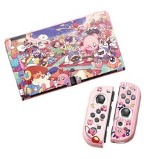 닌텐도 스위치2 커비 케이스 소프트 쉘 TPU 보호 포코피아, A