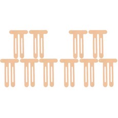 T자형 점착 시트형 테이프 통기성 스포츠 테이프 10개, 1세트