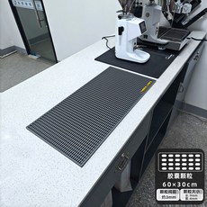 실리콘드라잉매트 물빠짐 기본형 건조대 주방 식기 싱크대 원형 카페 바리스타, 1개, 60x30x1cm 힐링 그레이 항균