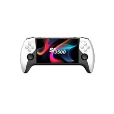 SF3500 휴대용 게임 콘솔 리눅스 시스템 IPS 고화질 4K 듀얼 액션 USB 충전 게임 콘솔, 64G