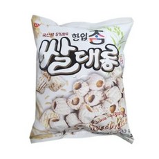 독고탁과함께하는바른먹거리 아리랑 한입참 하양 대롱 과자, 280g, 10개