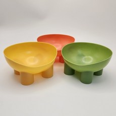 볼 식기 고양이 밥그릇 강아지 물그릇, 코랄