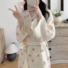 프리미에팜 아동용 산리오 시나모롤 후드 샤워 목욕 가운, 혼합색상, 1개