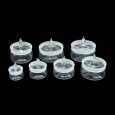 글라스 다용도 평량병 계량병 타입 short 유리 실험용 개별, 40x25mm 평판 14ml