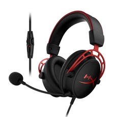 HyperX Cloud Alpha 게이밍 헤드셋 인라인 볼륨 컨트롤 Box 포함 레드 HX-HSCA-RDAS 오리지널 데이터 특전 첨부 ( 4P5L1AB#UUF ), 상세페이지 참조, 상세페이지 참조
