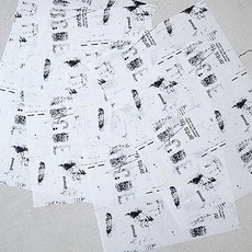 莫莫日貨 Yohaku 原創系列 日本製 原創紙品 A4 紙 (10張組), 1個