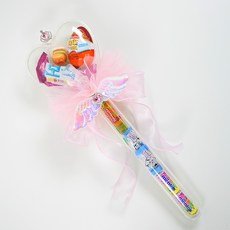 간식 레터링 하트봉, 핑크