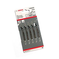 SEV 보쉬 목재용직소날T101AO 5PCS 목재절단 목공공구 목공직소