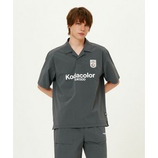 매장정품 코닥 KODAK 스테디움 우븐 카라 티셔츠 CHARCOAL K5223LWTG1CHC 755544