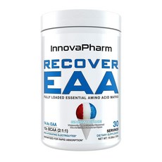InnovaPharm Recover EAA 스노우 콘 파우더 552.8g(19.5온스), 552.8g, 1개