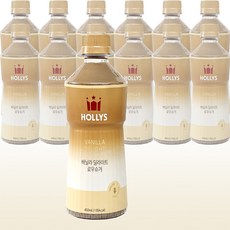 할리스 바닐라 딜라이트 로우슈거, 450ml, 12개