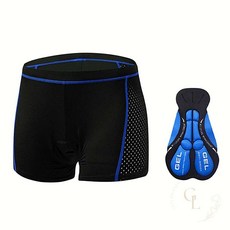 자전거 쿠션 팬츠 XXL 블루 굿라이더 라이딩 속바지 패드 1개입