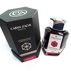 長益鋼筆 瑞士 卡達 caran d'ache 色彩墨水 CHROMATICS 鋼筆墨水12色 50ml, 1個, Divine Pink非凡粉