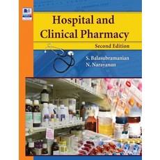(영문도서) Hospital and Clinical Pharmacy Hardcover, Bsp Books Pvt. Ltd., English, 9789385433467