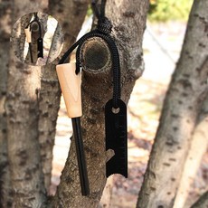 캠핑 마그네슘 파이어스틸 착화제 부싯깃 불쏘시개 숯 kou+660By, 원추형