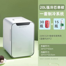 초소형냉동고 냉장고 사무실 싱글코어] 1세트 [10L 냉각칩 탕비실, 1, I. 20L 단일 코어 냉각