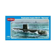 배 모형 키트 마이크로 미르 SSN-571 '노틸러스' 미국 핵잠수함 1 350 350-009