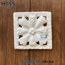 금성여자 벽면인테리어 접착식 붙이는 화이트 벽장식, h055 10.7cm, 기본 향