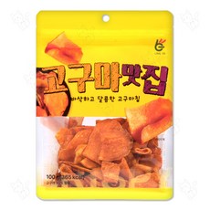 핫한 과자 달콤바삭 고구마과자 고구마맛집 고구마칩 디저트, 100g, 1개