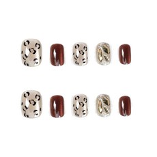 FAINAL SENSE 레드 컬러 착용형 네일팁 착용형 인조네일 고급스러운 착용형 인조네일, 1개, SG995-S