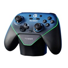 GameSir 遊戲手柄 藍牙5.3無線連接 六軸體感 RGB燈效 多平台支援, 星空藍