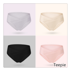 티피 임산부 속옷 순면 임신 조기용 대형 로우 웨스트 속옷 임산부 팬티