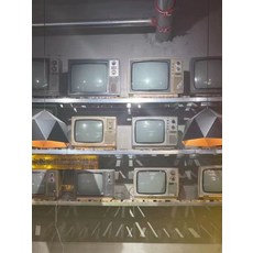 레트로 TV 카메라 소품 촬영 엔틱 송출 인테리어 세트, 1개, 14인치 재생+게임기+카드, 기본 색상