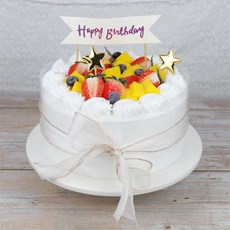 모형 케이크 생일 소품 파티용품 촬영용 샘플 스튜디오 케잌 클레이, 6인치, 레드 H35