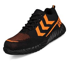 工作鞋 防護鞋 鋼頭鞋 勞保鞋 飛織防臭透氣 防砸 休閒舒適 工地防護鞋