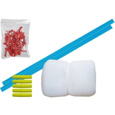 솔림 한랭사 10m 세트 frp 활대 2.1m 해충방지용 텃밭 배추 열무 케일 한냉사 세트, 1개