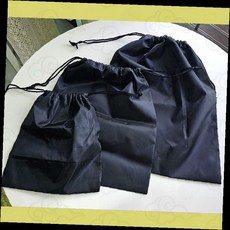 여행용 파우치 방수 나일론 신발 수납백 보관함 휴대용 드로우스트링