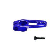 알루미늄 서보 혼 암 톱니 스플라인 클램프 스티어링 모터 사쿠라, 5. 파란, 1개