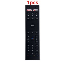 JVC Konka TV 32H31A 40H33A 43U55A 50Q75A 50U55A 55Q75A 55U55A 65Q75A 65U55A 스페어와호환되는새로운 리모컨 RM-C3329, 1pcs, 1개
