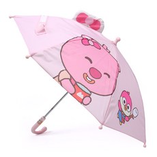 루피 안전 핸들 수동 우산 40cm 투명창 포함 아동용