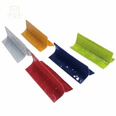 스토어-정유 도로 공사 임시 차선 오뚜기 공사현장차량유도표지, 주황 (100개입)