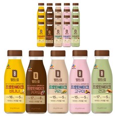 CJ제일제당 밸런스밀 프로틴쉐이크 (귀리 견과 바나나 고구마 카카오), 20개, 50g