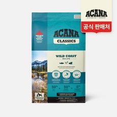 아카나 독 와일드코스트 레시피, 1개, 연어, 9.7kg