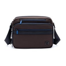 休閒斜背包，輕巧耐磨，多隔層收納，時尚簡約，可調節肩帶