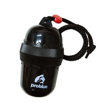problue 乾式盒 小物盒 潛水小物收納 防水防塵, 黑