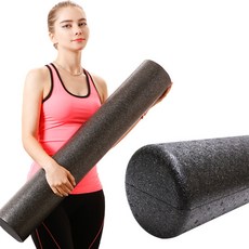 WANNABODY 워너바디 EPP 웨이버 폼롤러 90cm 원형, EPP 웨이버 폼롤러 90cm_블랙, 1개