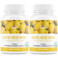 에버케어 레몬즙 비타민C 정 고함량 레몬착즙 알약, 2개, 60정