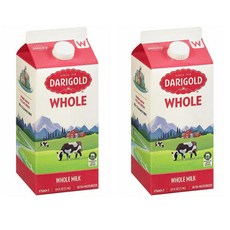 다리골드 Whole Milk 전유 우유 1.74L 2개