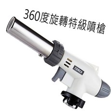 360度旋轉特級噴槍 - 多角度可倒置點火, 1個, TORCH-516C