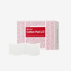 메디필 실키 코튼 듀얼 화장솜 40매, 40매입, 1개