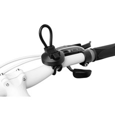 瑞克倉庫 手持風扇支架 嬰兒車風扇支架 小電扇支架 嬰兒車支架 自行車燈架, 1個, 黑色