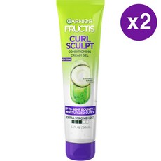 가르니에 프럭티스 컬 스컬프트 컨디셔님 크림 젤 150ml 2개 Garnier Fructis Curl Sculpt Conditioning Cream Gel