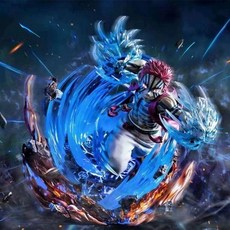 에브리 귀멸의칼날 피규어 탄지로 기유 아카자 랜덤피규어, 1개, 귀멸의 칼날 30CM 랜덤발송, 컬렉션 추가 발송