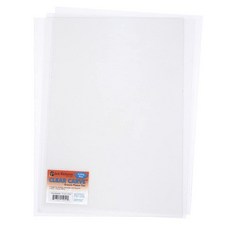 Jack Richeson 689008 클리어 카브 에칭 플레이트 3팩 22.9 x 30.5cm(9 12인치)